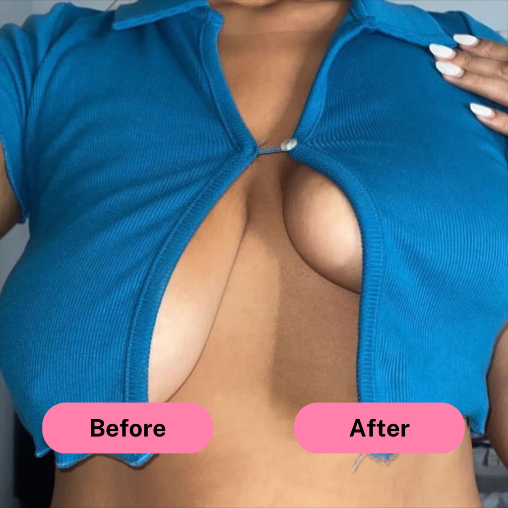 babe in shape boob tape