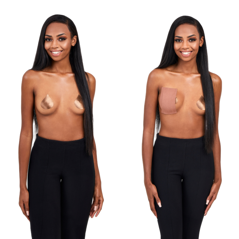 SHAPE NIPPLE COVER BROWN – BABE IN SHAPE